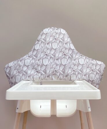 Pokrowiec IKEA Antilop - wzór beżowe Kwiaty