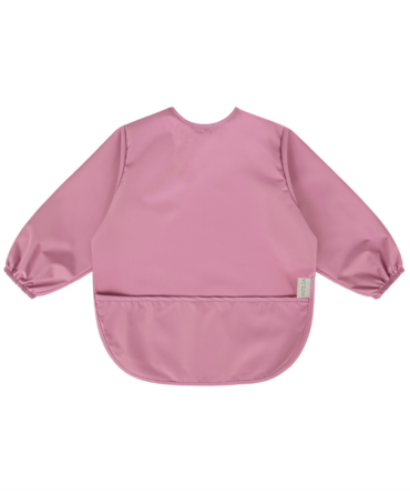 Śliniak z rękawami - Ciemny Róż