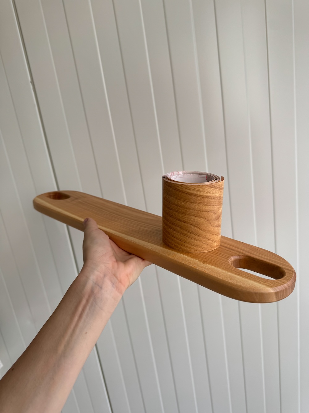 Okleina do nóżek IKEA Antilop - czereśniowa miodowa