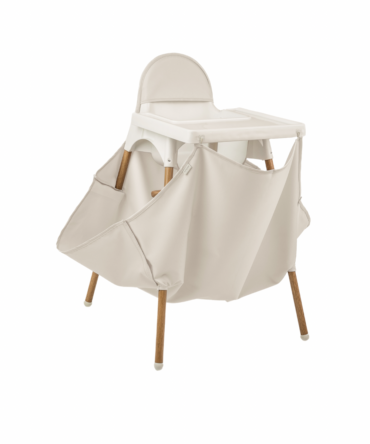 Mata wyłapująca - beż - do krzesełka do karmienia