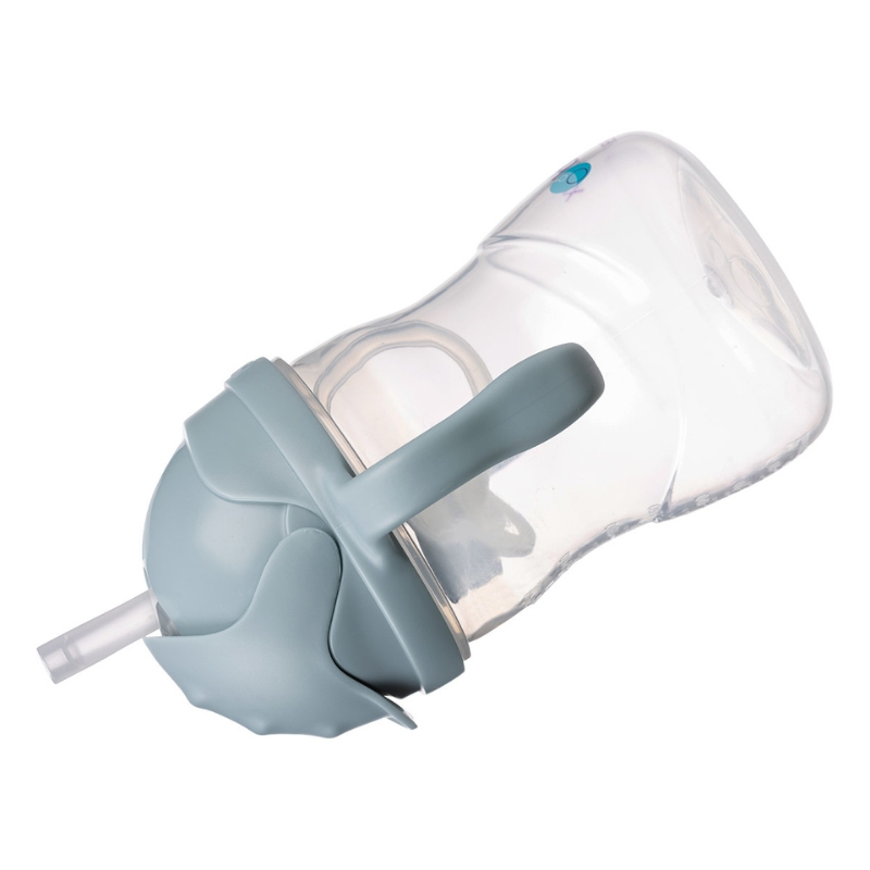 B.box Bidon ze słomką dla dzieci - 240 ml Ocean