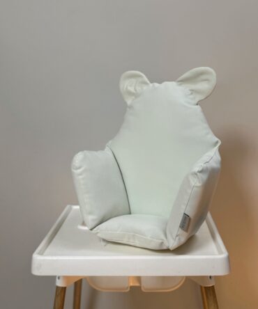 Poduszka uniwersalna do IKEA Antilop Matt z uszami - Śmietankowa