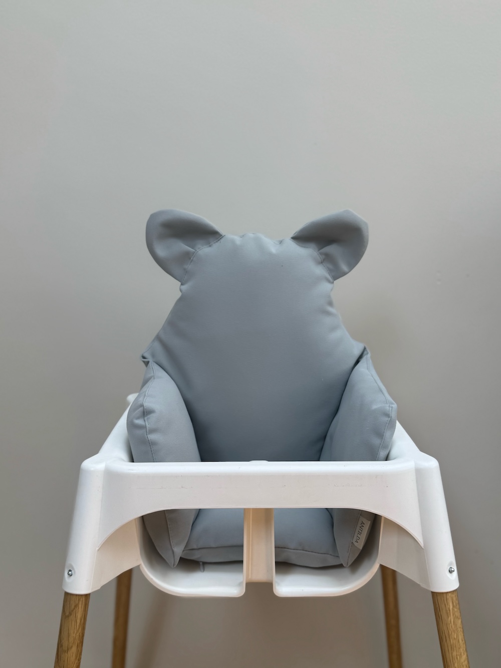Poduszka uniwersalna do IKEA Antilop Matt z uszami - Szara